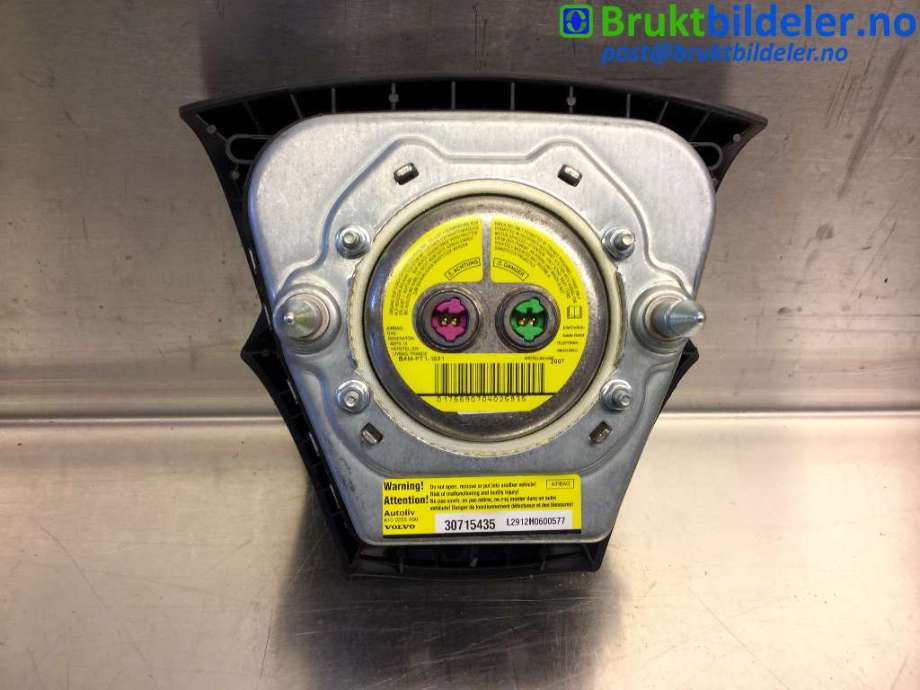 Airbag rattpute til Volvo C30 2006-2009 (Fase 1)  (VOLVO|30715435|)