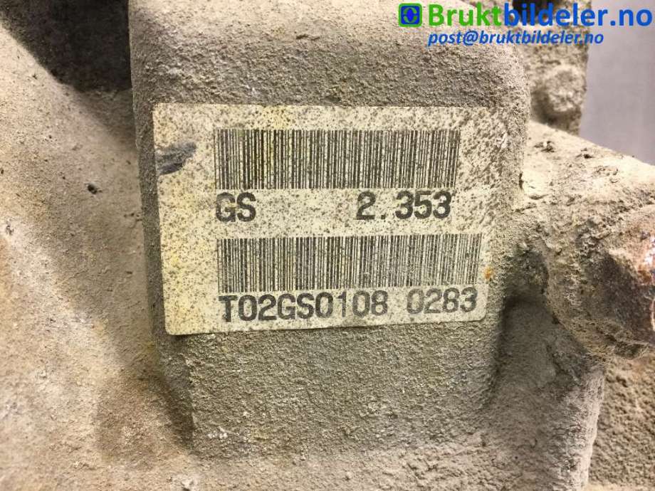 Kardang klokke bak til Mitsubishi Outlander 2007-2010 (Type II, Fase 1)  (MITSUBISHI|3501A114||T02GS0108)