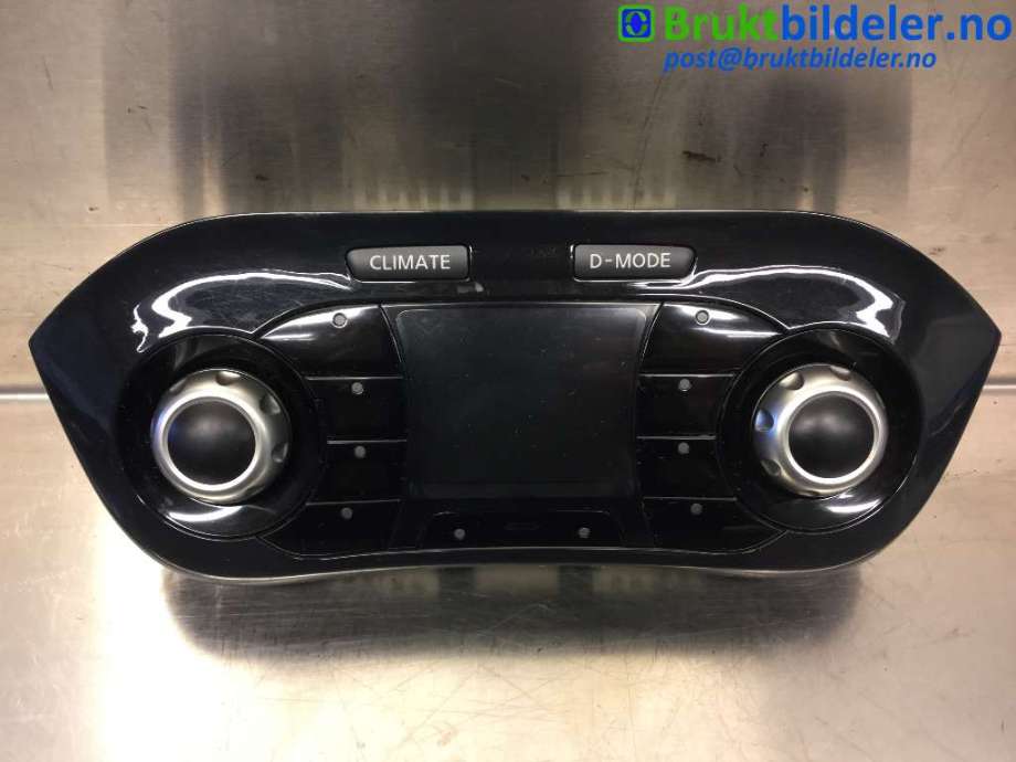 Varmeapparat betjening til Nissan Juke, 2010-2014 (Fase 1)  (NISSAN|14HQ248451KA1B)