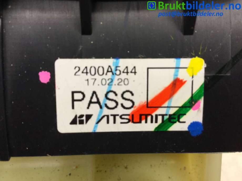Girstang/girvelger automat til Mitsubishi Space Star 2013-->> (Type II)  (MITSUBISHI|2400A544|)