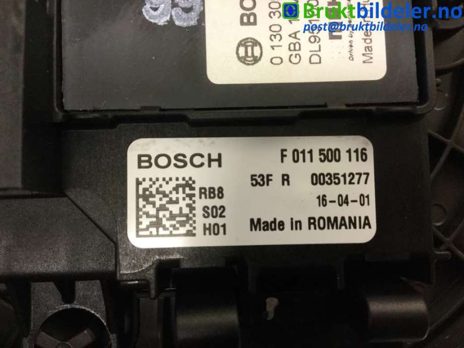 Varmeapparat motor til Opel Astra K 2015-->> (OPEL||F 011 500 116|0 130 309 503)