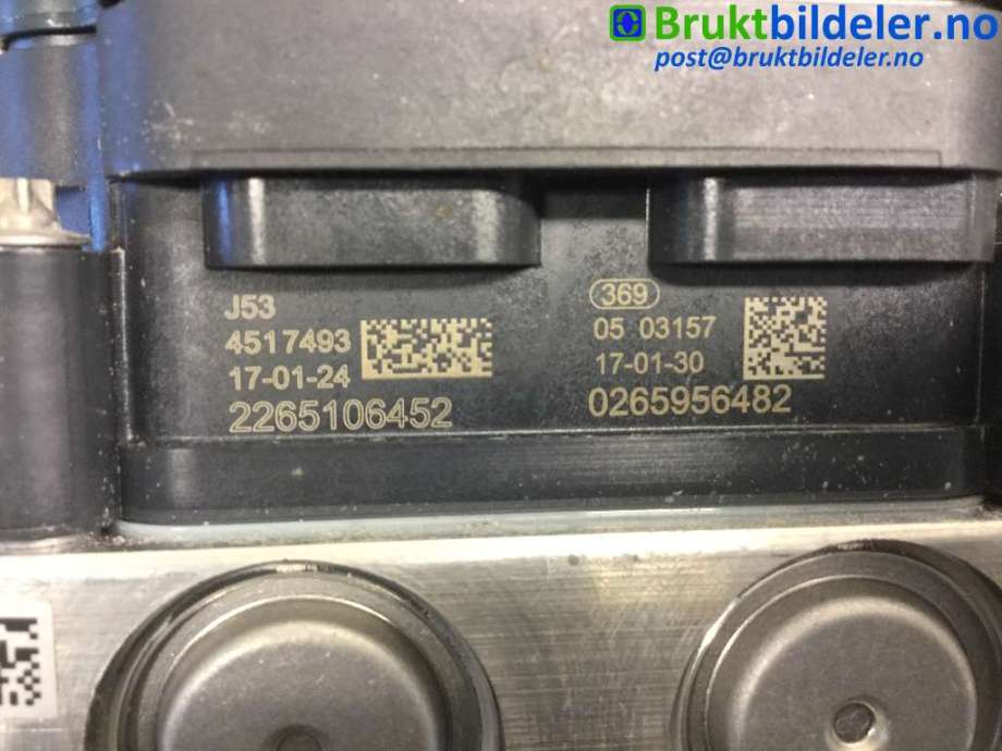 ABS sentral til Mitsubishi Space Star 2013-->> (Type II)  (MITSUBISHI|4670B229|0 265 956 482|)
