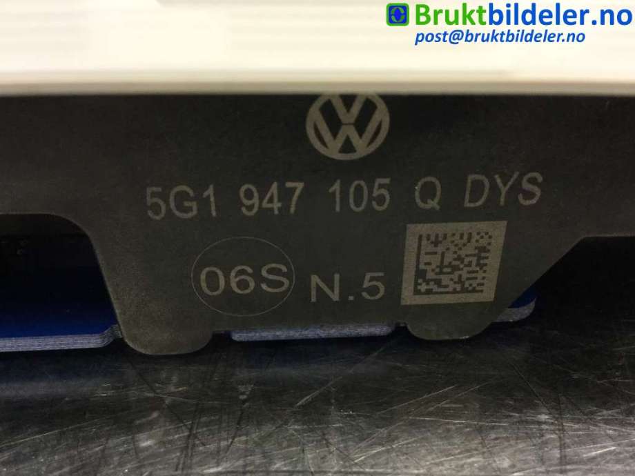 Tak konsoll til Škoda Superb 2015-->> (Type III)  (SKODA|5G1 947 105 Q|)
