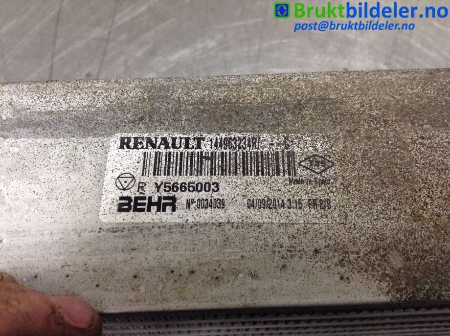 Intercooler til Mercedes Citan 2012-2021 (W415) (W415) (MERCEDES||Y5665003|144963234R)