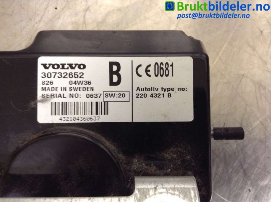 Styreenhet diverse til Volvo XC90 2002-2006 (Type I, Fase 1) (VOLVO|30732652|)