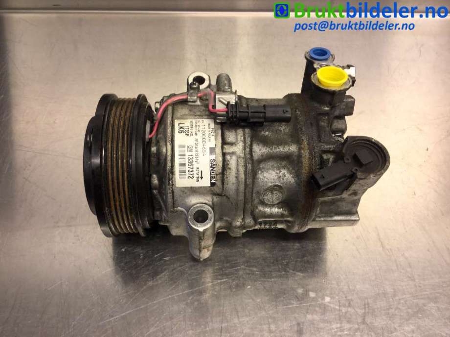 Aircondition kompressor til Opel Astra K 2015-->>  (OPEL|13367372|112000046B4|)