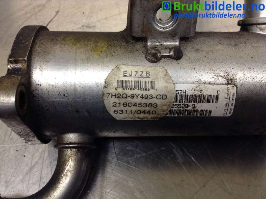 EGR-kjøler til Land Rover Discovery 2005-2009 (Type III)  (LAND-ROVER|7H2Q-9Y493-CD|)