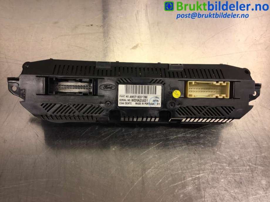 Varmeapparat betjening til Ford C-Max 2010-2015 (Type II, Fase 1)  (FORD|AM5T-18C612-BE|)