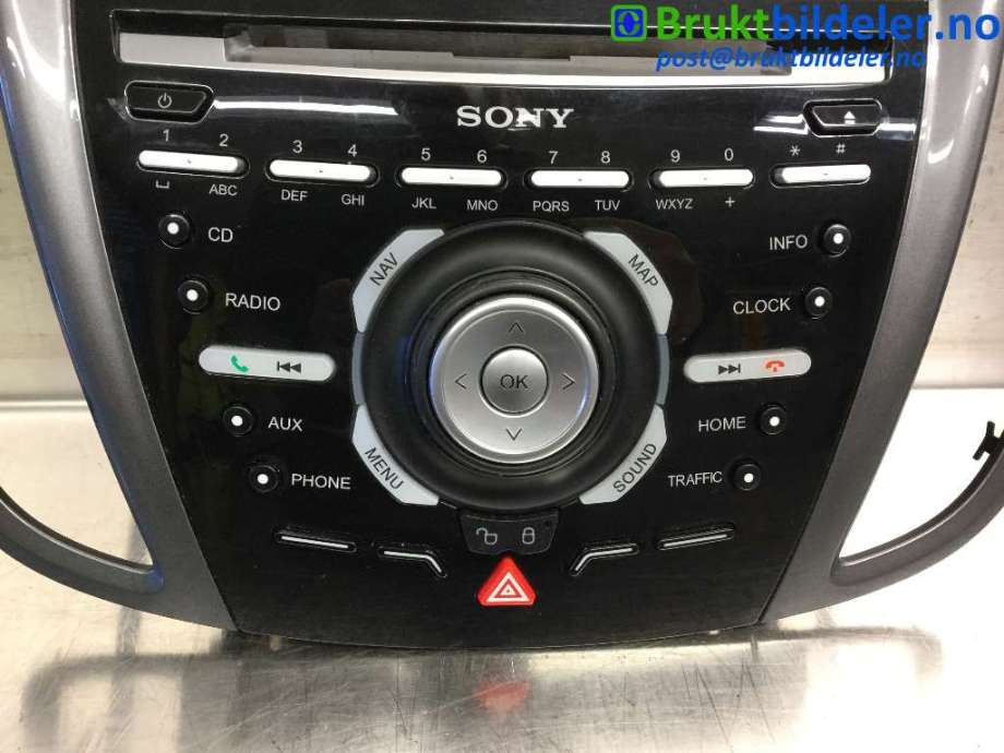 Bilstereo til Ford C-Max 2010-2015 (Type II, Fase 1)  (FORD|AM5T-18K811-EF|)