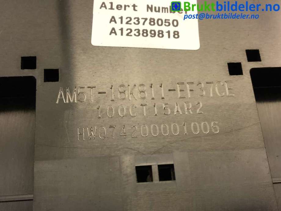 Bilstereo til Ford C-Max 2010-2015 (Type II, Fase 1)  (FORD|AM5T-18K811-EF|)