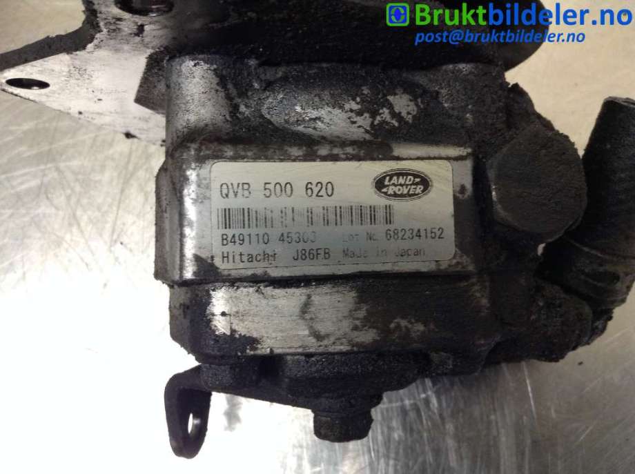 Servo pumpe mekanisk til Land Rover Discovery 2005-2009 (Type III)  (LAND-ROVER|QVB 500 620|B49110 45303)
