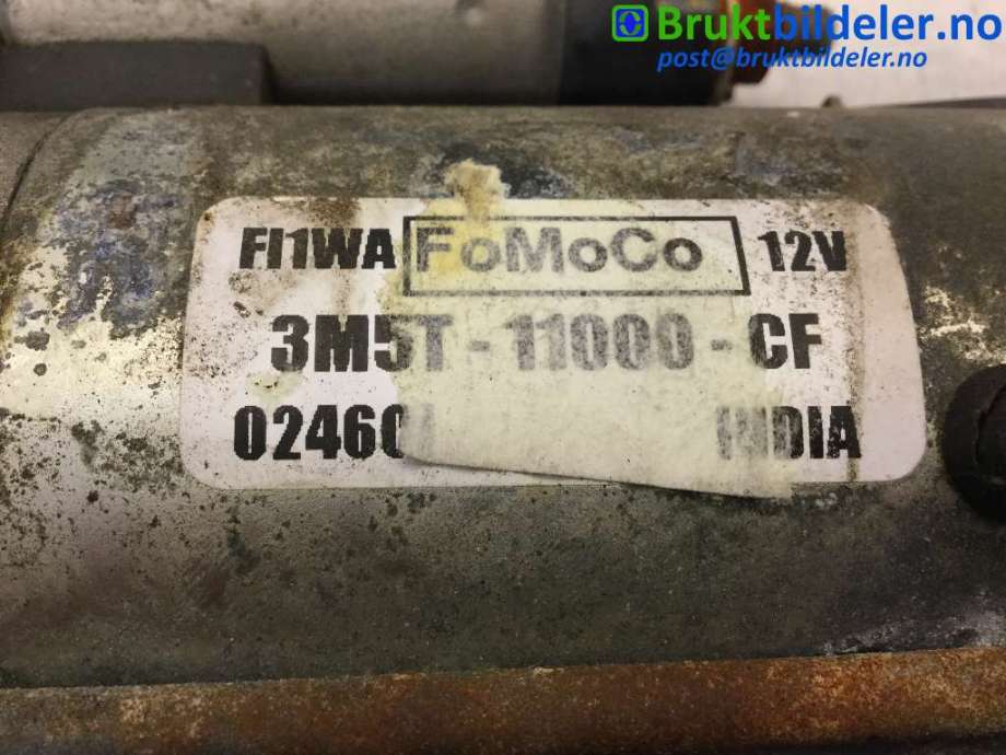 Starter diesel til Ford C-Max 2010-2015 (Type II, Fase 1)  (FORD|3M5T-11000-CF|)