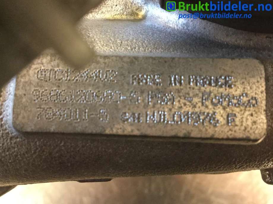 Turbo til Ford C-Max 2010-2015 (Type II, Fase 1)  (FORD||GTC1244VZ|9686120680)