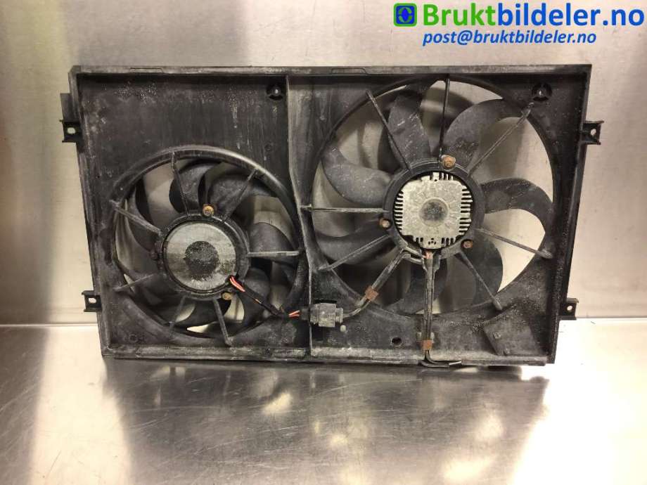 Kjølevifte til VW Caddy 2004-2010 (Type III, Fase 1)  (VOLKSWAGEN|1K0 959 455 EA|1K0 121 207 T|1K0 959 455 ES)