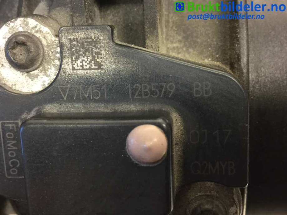 Luftmengde/luftmassemåler til Ford C-Max 2010-2015 (Type II, Fase 1)  (FORD|7M51-12B579-BB||AV61-9C623-CB)