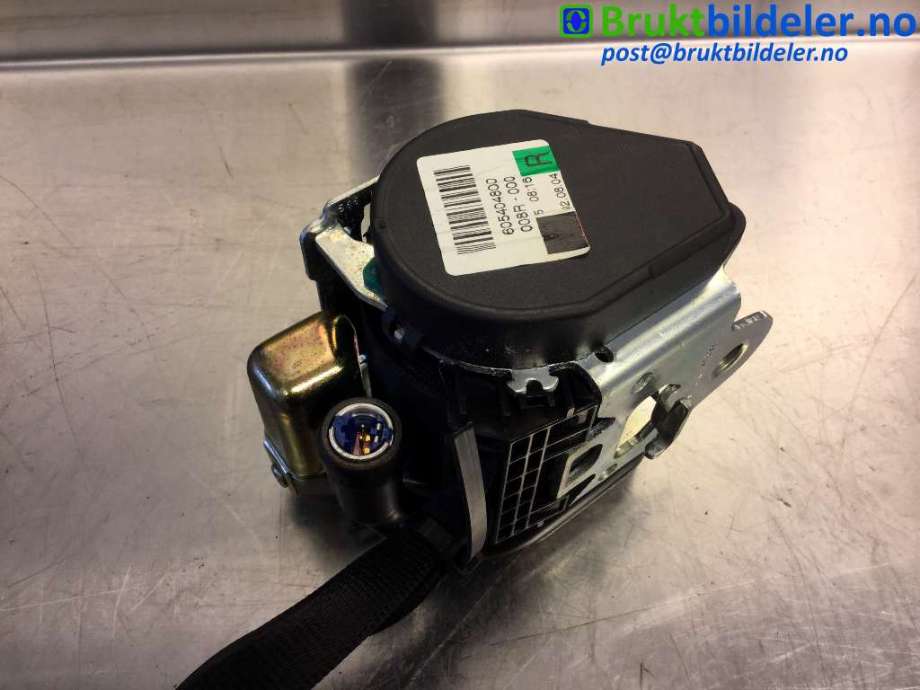 Sikkerhetsbelte foran høyre til Audi A6 2005-2008 (Type III, Fase 1) (C6) (C6) (AUDI|4F0 857 706|)