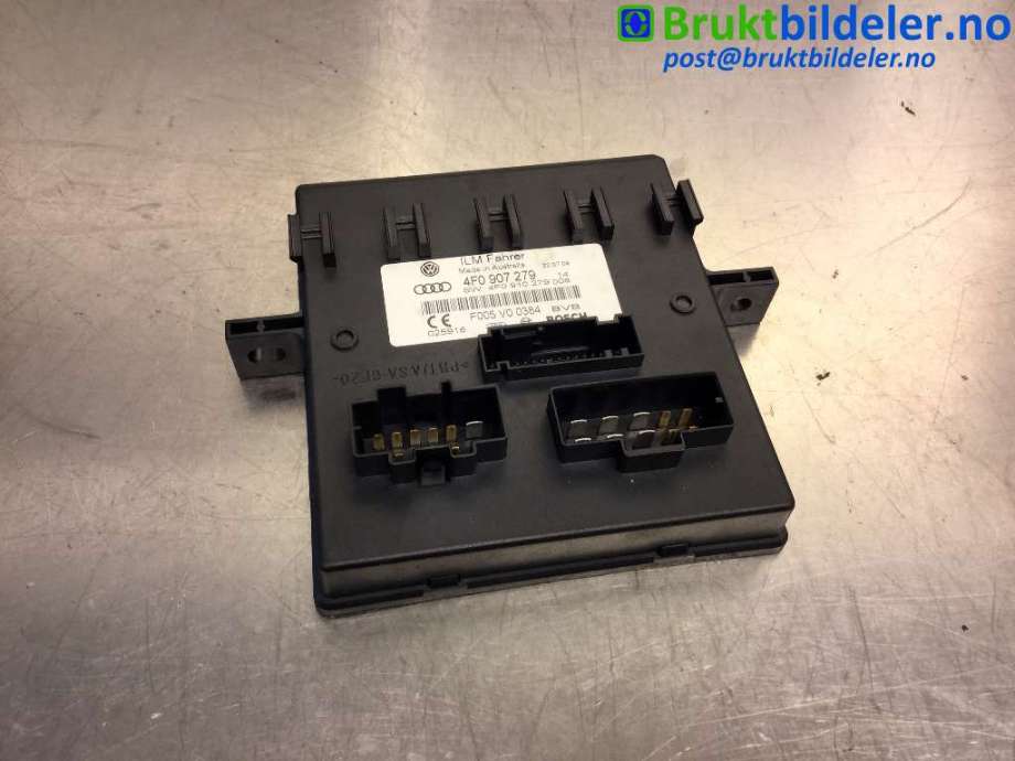 Styreenhet diverse til Audi A6 2005-2008 (Type III, Fase 1) (C6) (C6) (AUDI|4F0 907 279|F005 V0 0384|)