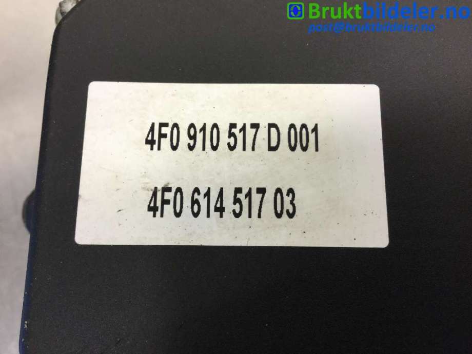ABS sentral til Audi A6 2005-2008 (Type III, Fase 1) (C6) (C6) (AUDI|4F0 910 517 D|0 265 234 114|4F0 614 517)