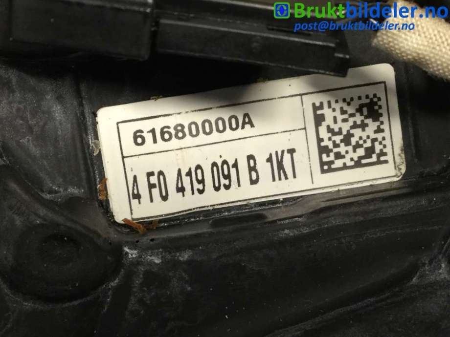 Ratt til Audi A6 2005-2008 (Type III, Fase 1) (C6) (C6) (AUDI|4F0 419 091 B|)