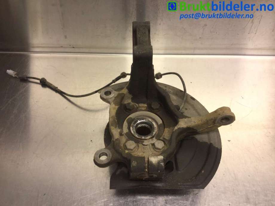 Hjulspindel høyre foran til Nissan Qashqai 2010-2014 (Type I, Fase 2)  (NISSAN|40014JD000|)