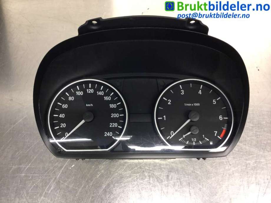 Instrumentpanel til BMW 1-Serie, 2004-2011 (E81/E82/E87/E88) (E81/E82/E87/E88) (BMW|9 187 038-02)