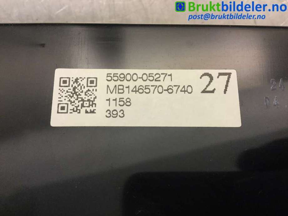 Varmeapparat betjening til Toyota Avensis 2003-2008 (Type II) (TOYOTA|55900-05271|MB146570-6740|55902-05050-H)