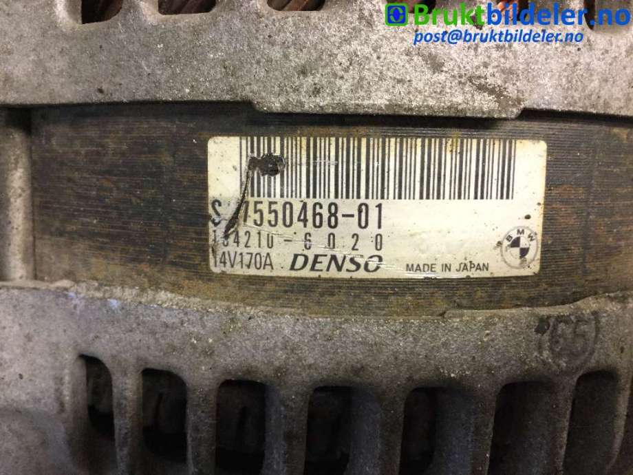 Dynamo til BMW 1-Serie 2004-2011 (E81/E82/E87/E88) (E81/E82/E87/E88) (BMW|12 31 7 550 468|)