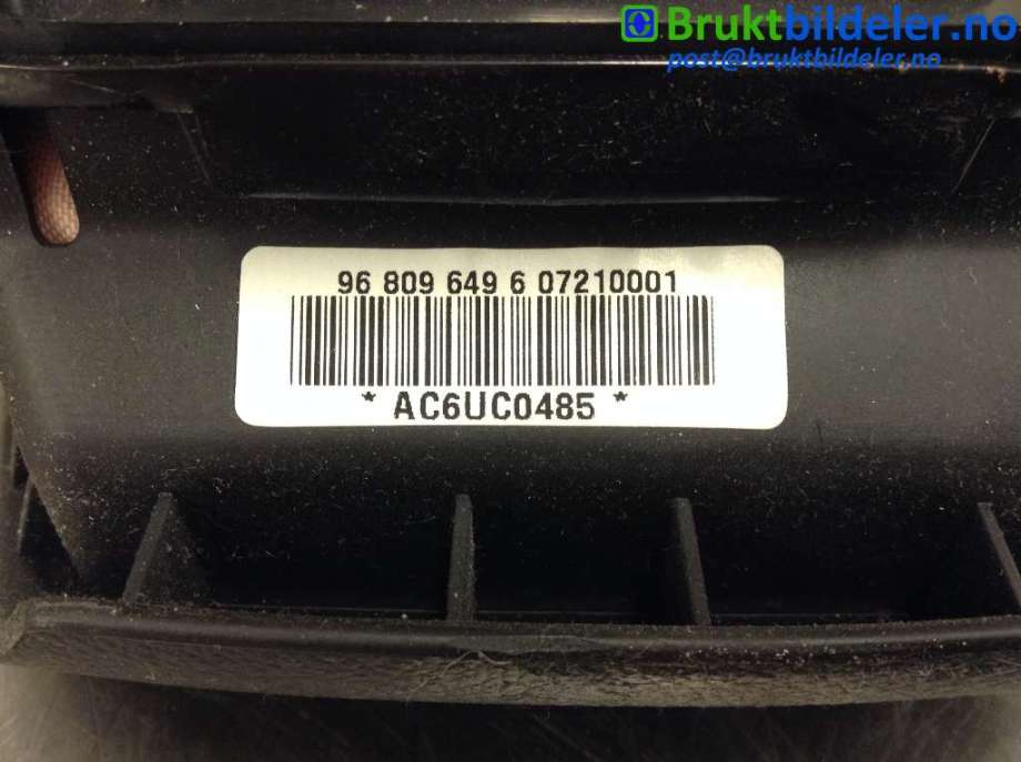 Airbag rattpute til Chevrolet Captiva 2006-2010 (Fase 1)  (CHEVROLET (KR)|96809649|AC6UC0485|)