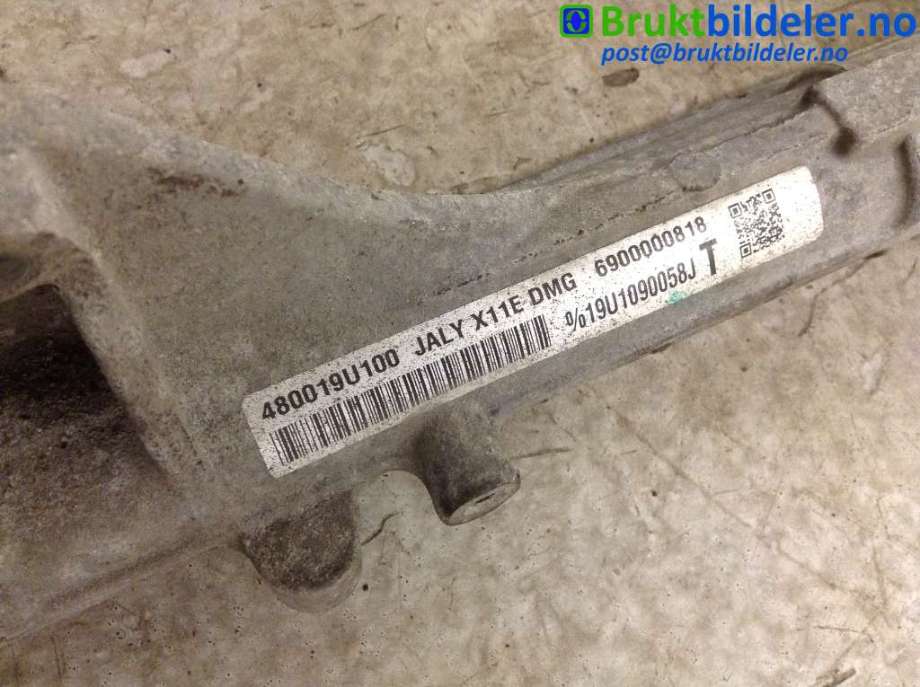 Tannstang elektrisk til Nissan Note 2006-2013 (Type I)  (NISSAN|480019U100||6900000818)