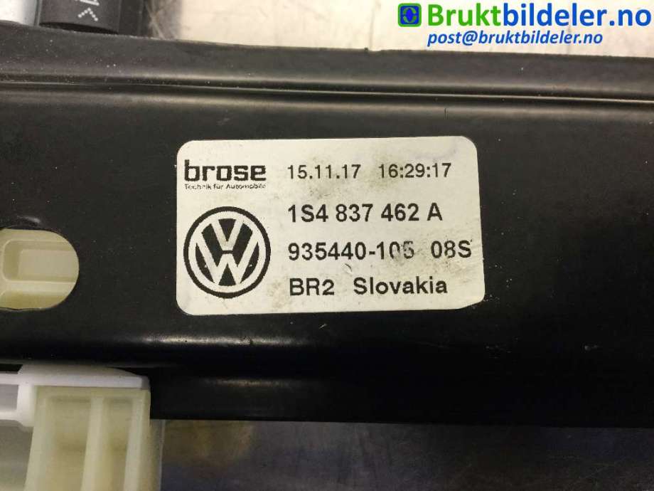 Ruteheis til VW E-Up 2013-2019 (VOLKSWAGEN|1S4 837 462 A|935440-105|)