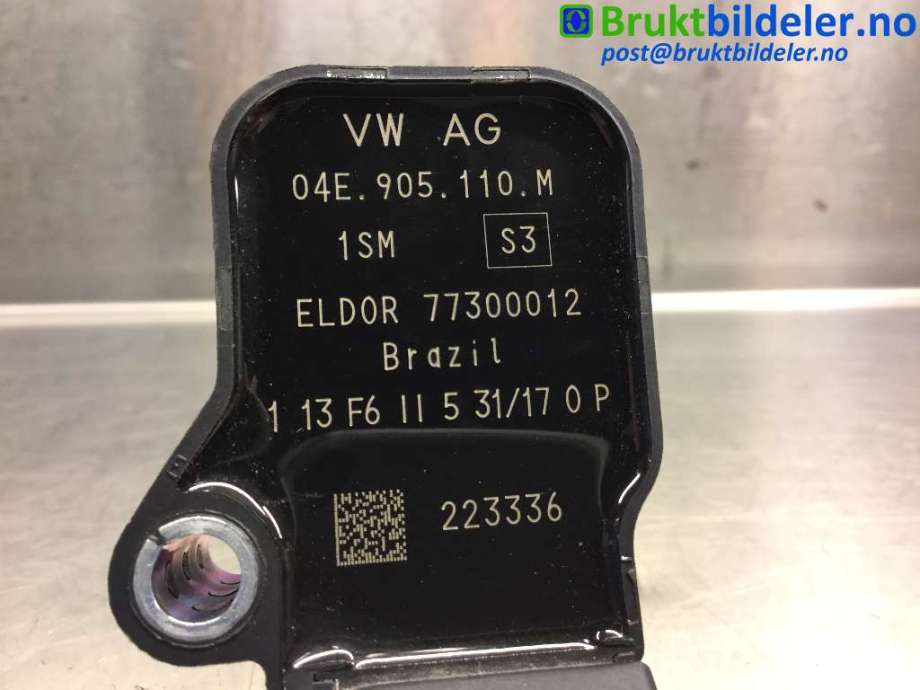Coil elektronisk til VW E-Up 2013-2019 (VOLKSWAGEN|04E 905 110 M|)