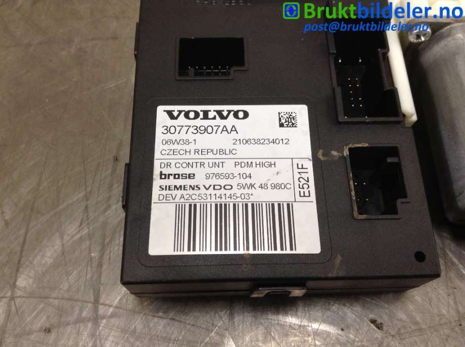 Ruteheis høyre foran til Volvo V50 2004-2007 (Fase 1) (VOLVO|30773907AA|)