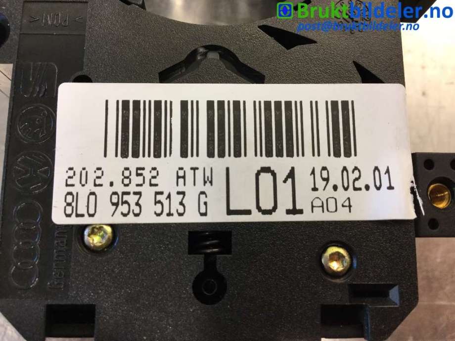 Bryter combi til Audi A3 1996-2003 (Type I)  (AUDI|8L0 953 513 G|)