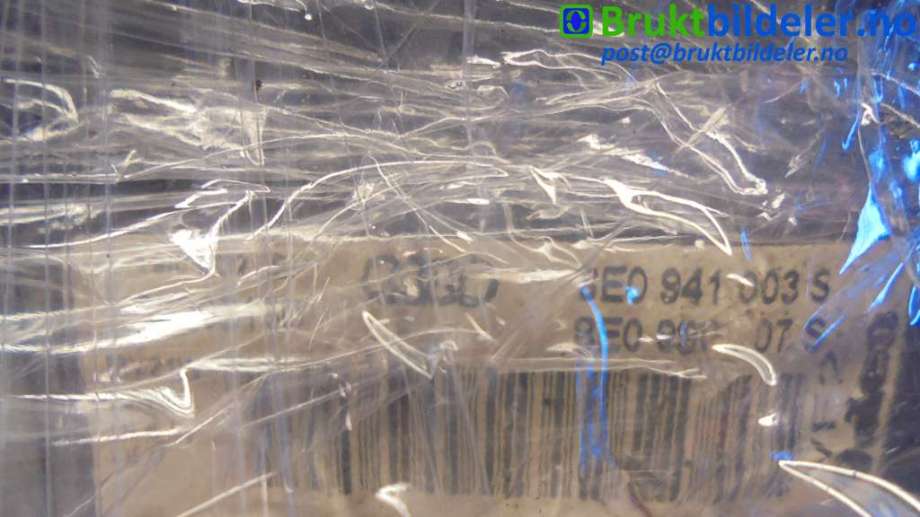 Frontlykt venstre xenon til Audi A4 2004-2008 (Type III) (B7) (B7) (AUDI|8E0 941 003 S|)