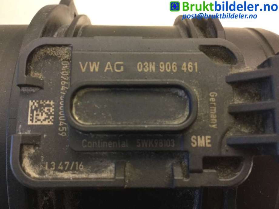 Luftmengde/luftmassemåler til VW Transporter / Caravelle 2015-2019 (T6) (T6) (VOLKSWAGEN|03N 906 461|5WK98103|)