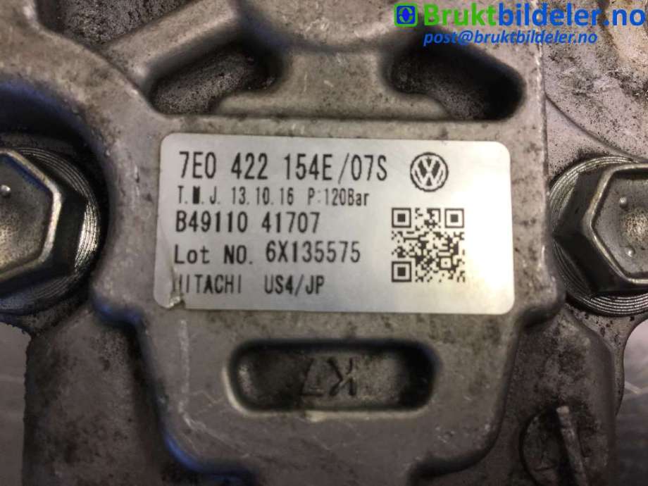 Servo pumpe mekanisk til VW Transporter / Caravelle 2015-2019 (T6) (T6) (VOLKSWAGEN|7E0 422 154E|B49110-41707|6X135575)