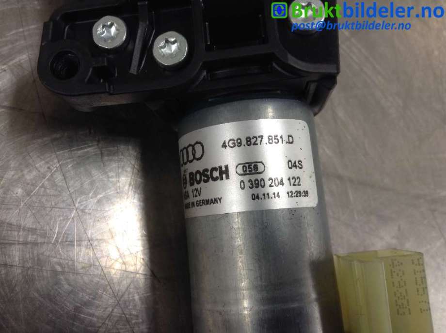 Hengsler til Audi A6, Allroad 2015-2019 (Type III, Fase 2) (C7) (C7) (AUDI|4G9 827 851 D|0 390 204 122|)
