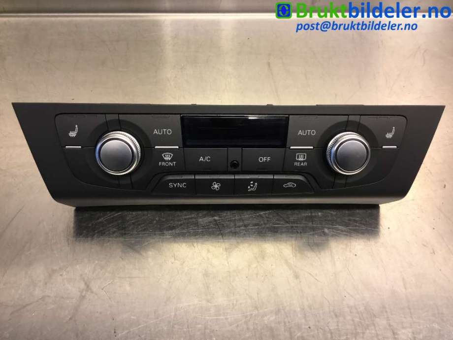 Varmeapparat betjening til Audi A6, Allroad, 2015-2019 (Type III, Fase 2) (C7) (C7) (AUDI|4G0 820 043 CD)