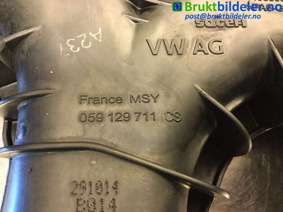 Manifold innsug til Audi A6, Allroad 2015-2019 (Type III, Fase 2) (C7) (C7) (AUDI|059 129 711 CS|)