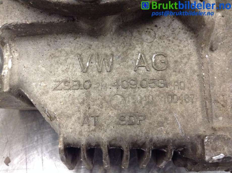 Girkasse 4WD fordelingskasse til VW Golf V, Combi 2003-2008  (VOLKSWAGEN|02M 409 053 AQ|)
