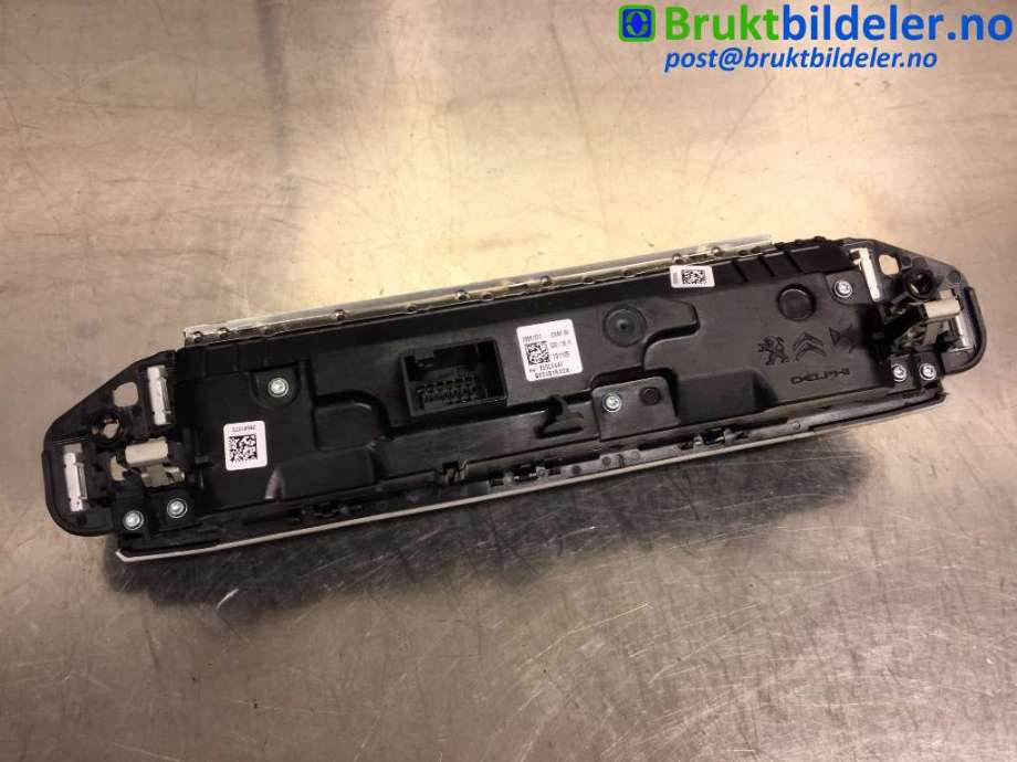 Varmeapparat betjening til Peugeot 5008 2017-->> (Type II) (PEUGEOT|98 249 154 DX|8E5CE4AF|)