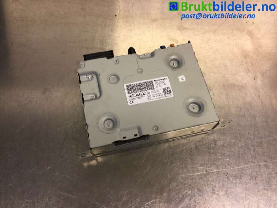 Bilstereo til Peugeot 5008, 2017-->> (Type II)  (PEUGEOT|98 204 692 80)