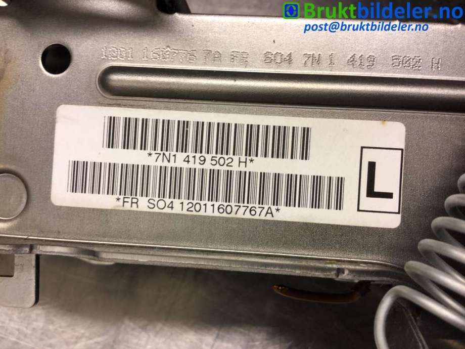 Rattaksel til VW Sharan 2010-->> (Type II)  (VOLKSWAGEN|7N1 419 502 H|5K0 905 861 A|)