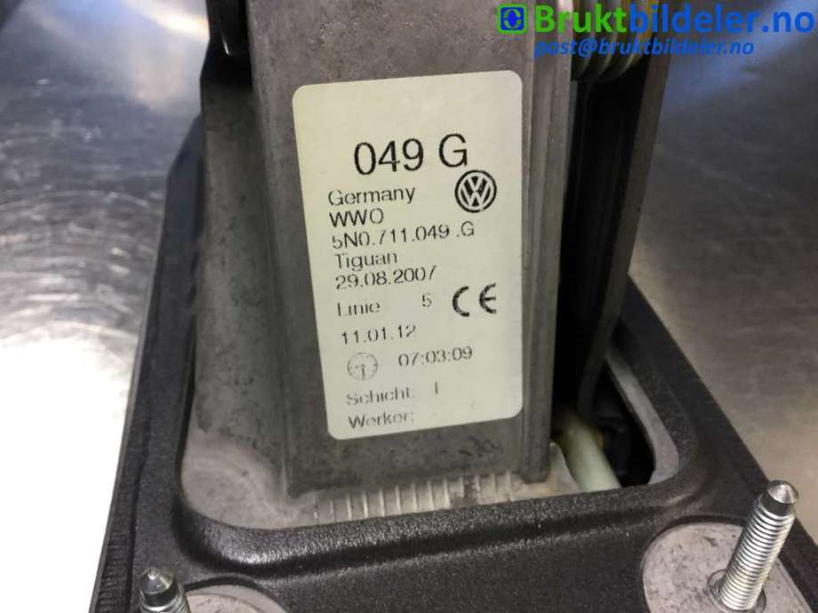 Girstang manuell til VW Sharan 2010-->> (Type II) (VOLKSWAGEN|5N0 711 049 G|)