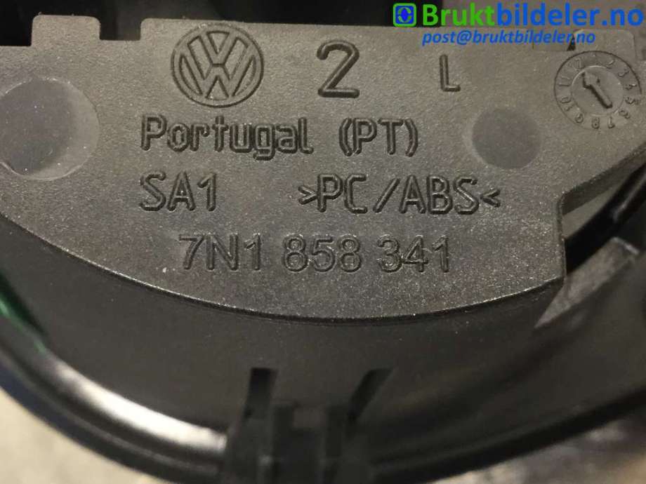 Bryter lys til VW Sharan 2010-->> (Type II)  (VOLKSWAGEN|3C8 941 431 A||7N1 858 341)