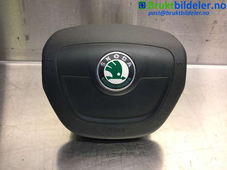 Airbag rattpute til Škoda Fabia, 2010-2014 (Type II, Fase 2)  (SKODA|5J0 880 201 H)