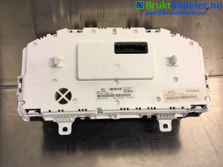 Instrumentpanel til Nissan Note 2013-2017 (Type II)  (NISSAN|248103VV0A|VPCASF-10849-DJ|)
