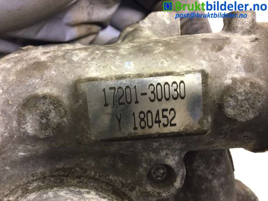 Turbo til Toyota Hiace 2001-2006 (Fase 2) (TOYOTA|17201-30030|Y 180452|)