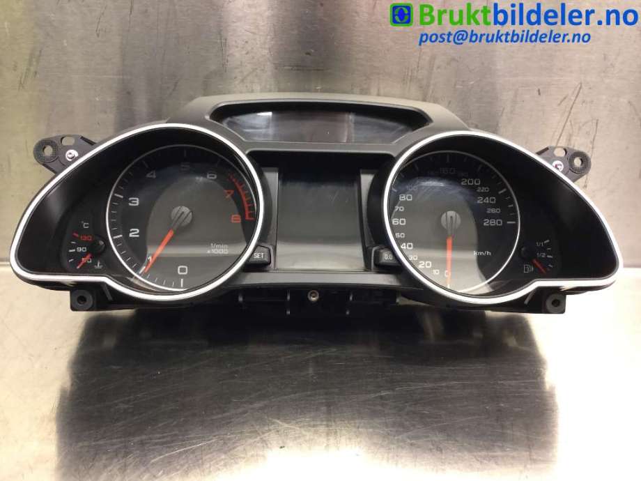 Instrumentpanel til Audi A5 2007-2016 (Type I) (AUDI|8T0 920 931|)