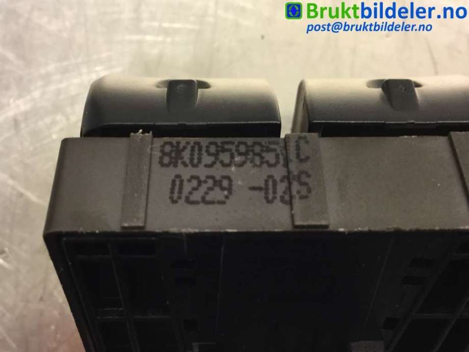 Bryter ruteheis til Audi A5 2007-2016 (Type I) (AUDI|8K0 959 851 C|)